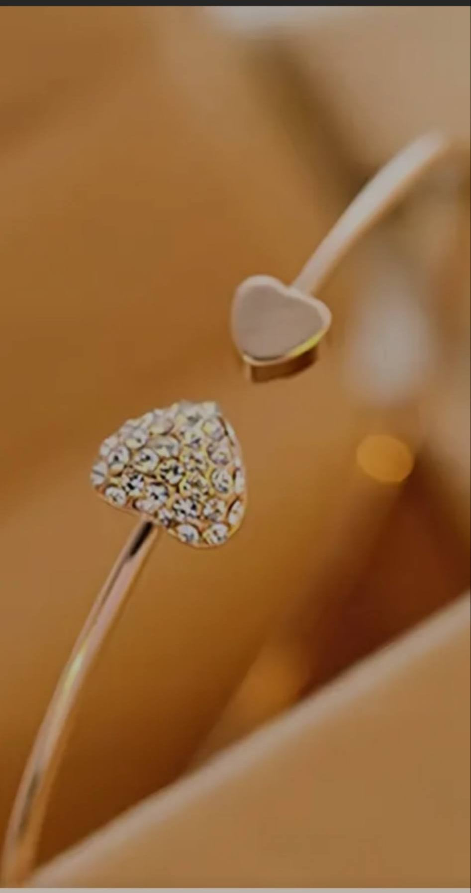 Sweetheart bracelet rose gold
