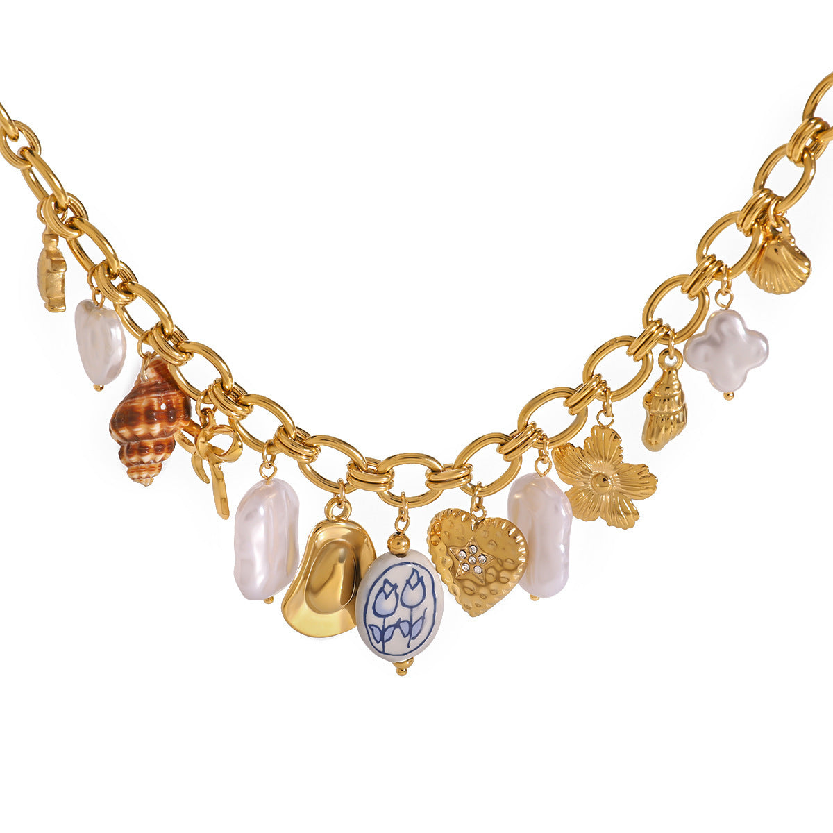 Wavecrest Ocean-Inspired Necklace